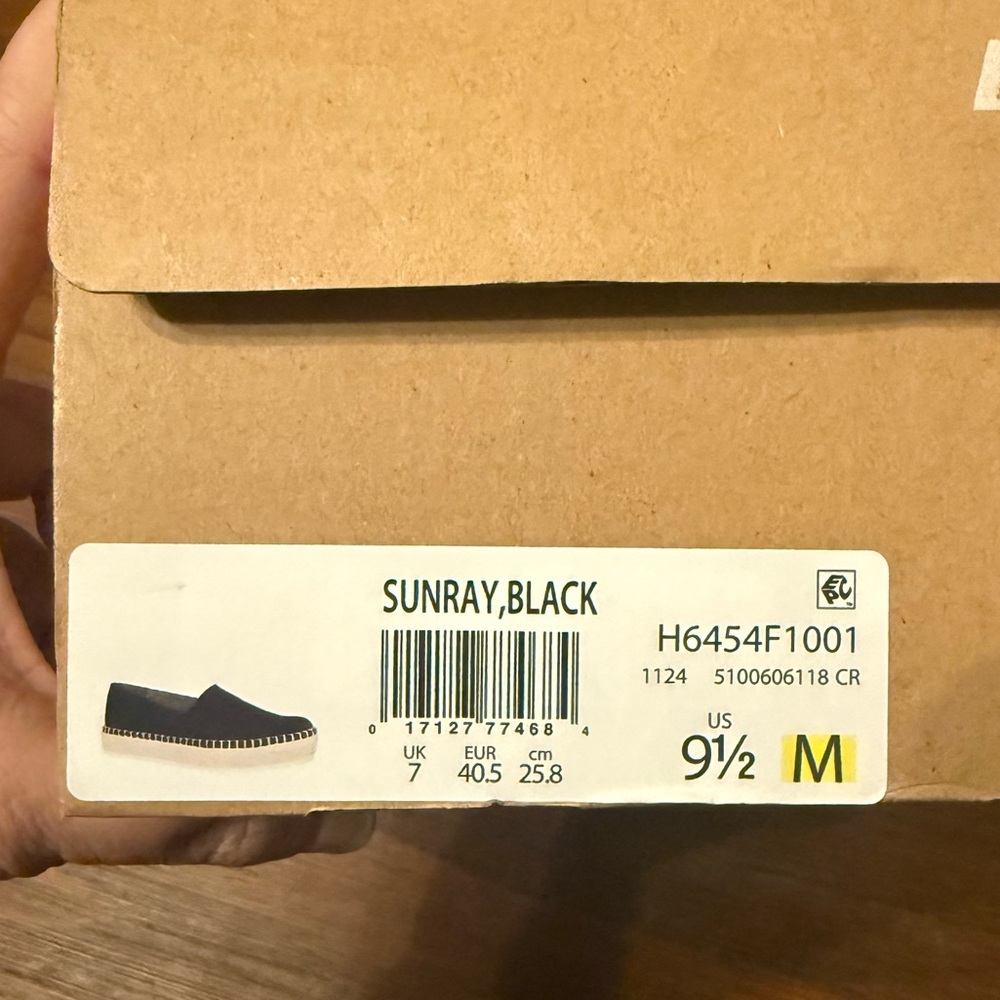 Dr. Scholl's Womens Sunray Espadrille Loafer Slip On Platforms 9 1/2 9.5 NIB - Picture 7 of 8